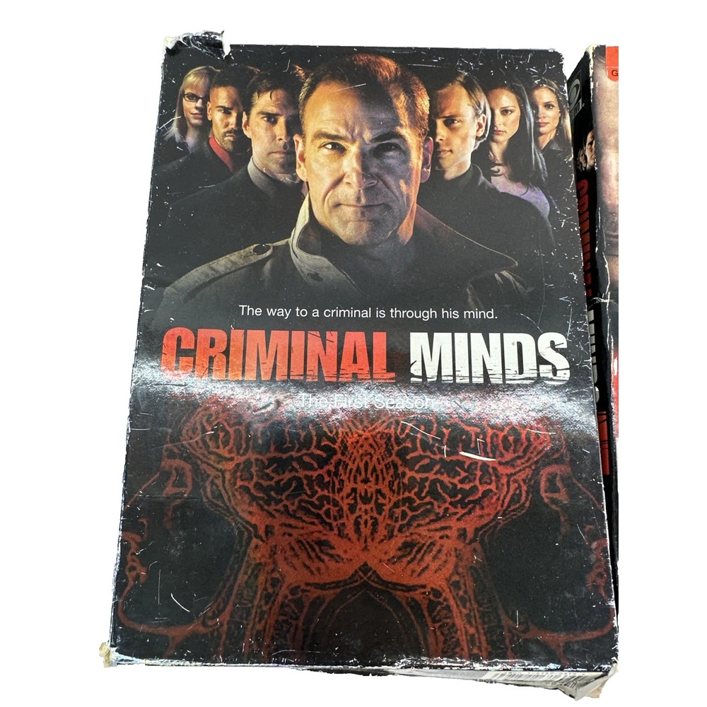 Criminal Minds Seasons 1 & 2 DVD Lot - Missing Discs - CBS Crime Series